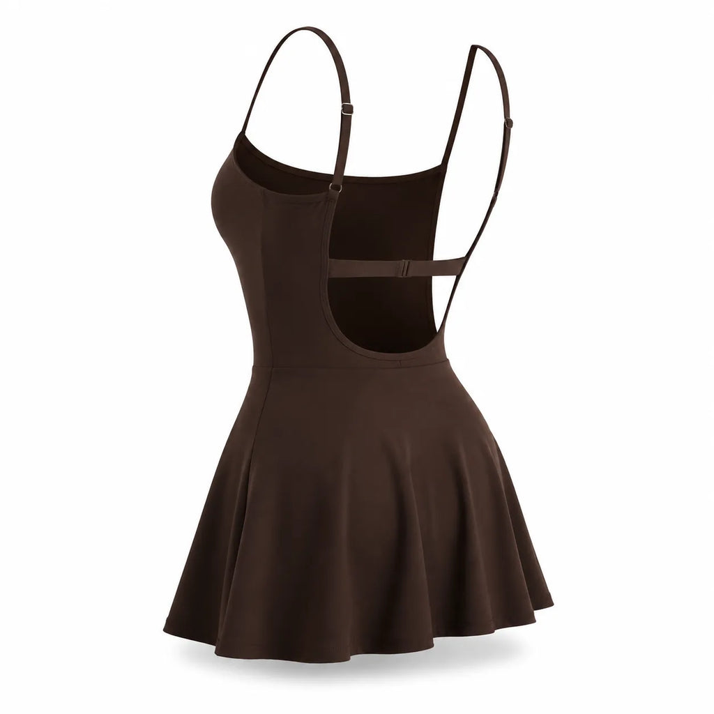 Afterlight Open-Back Dress