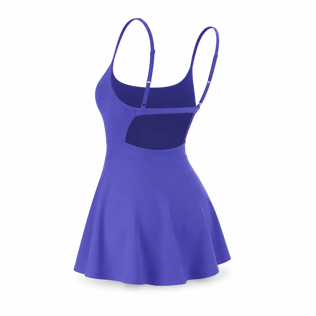 Afterlight Open-Back Dress