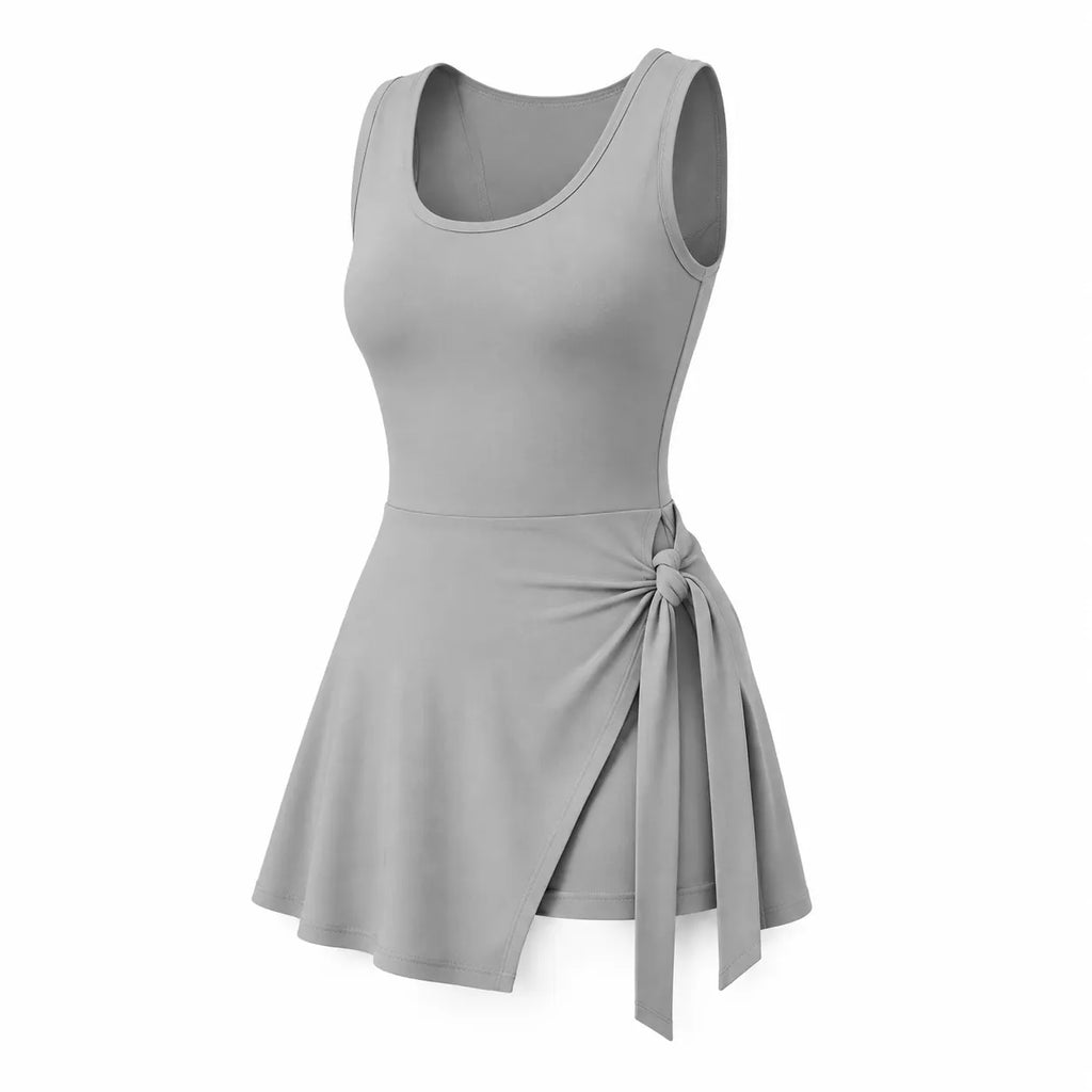 Breakline Wrap Dress