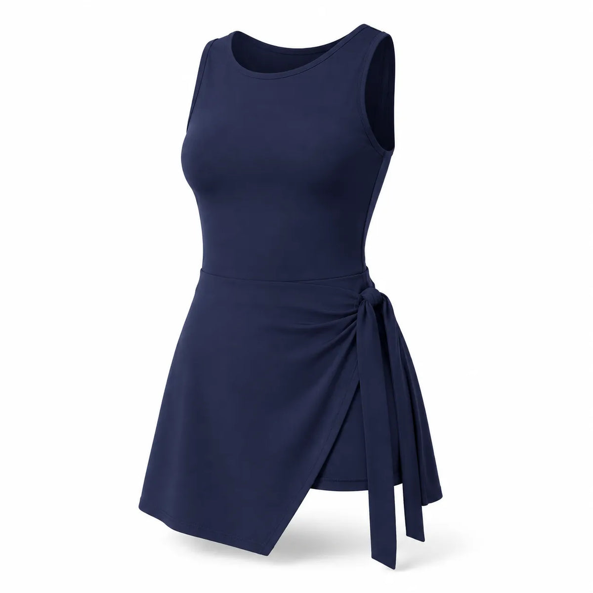 Breakline Wrap Dress