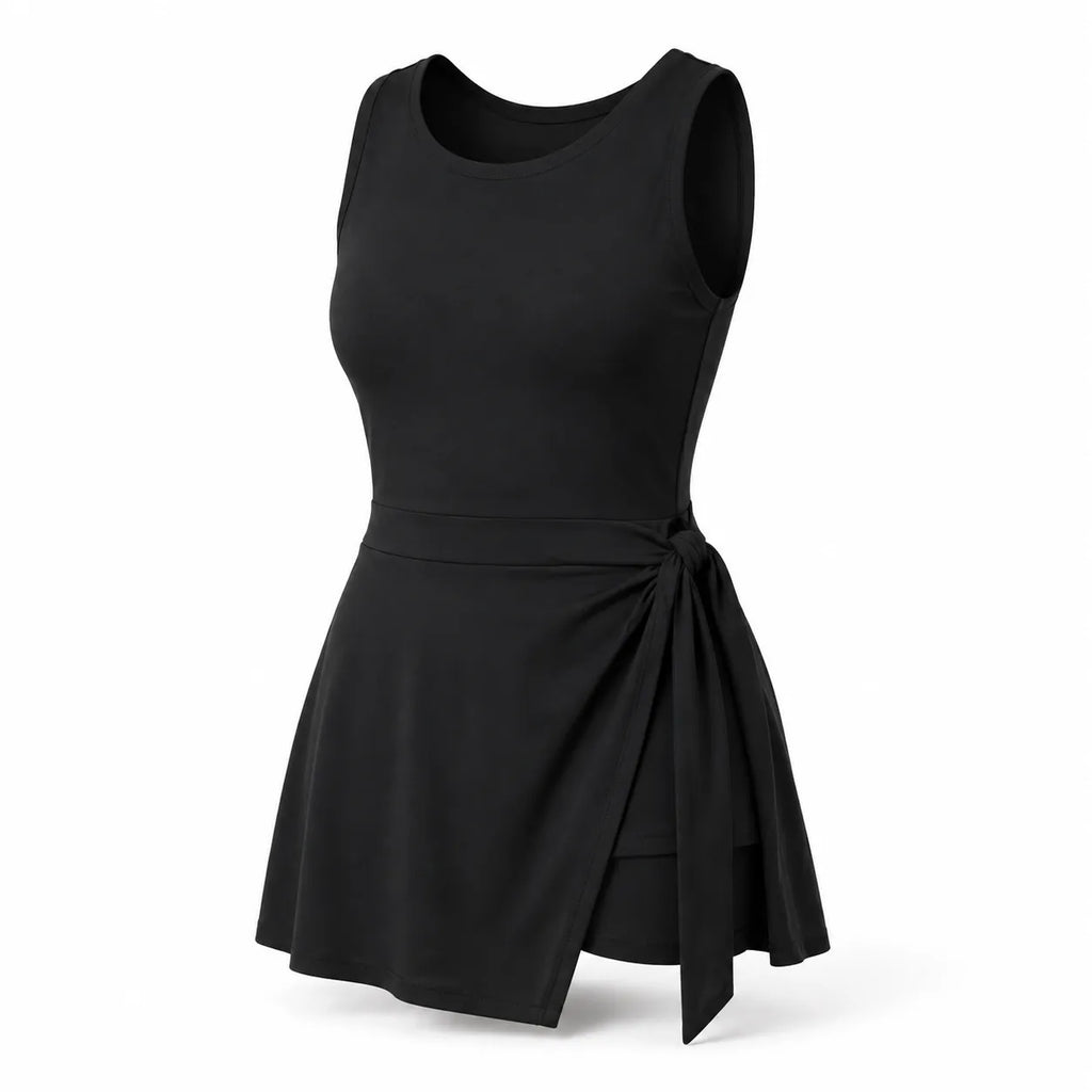 Breakline Wrap Dress