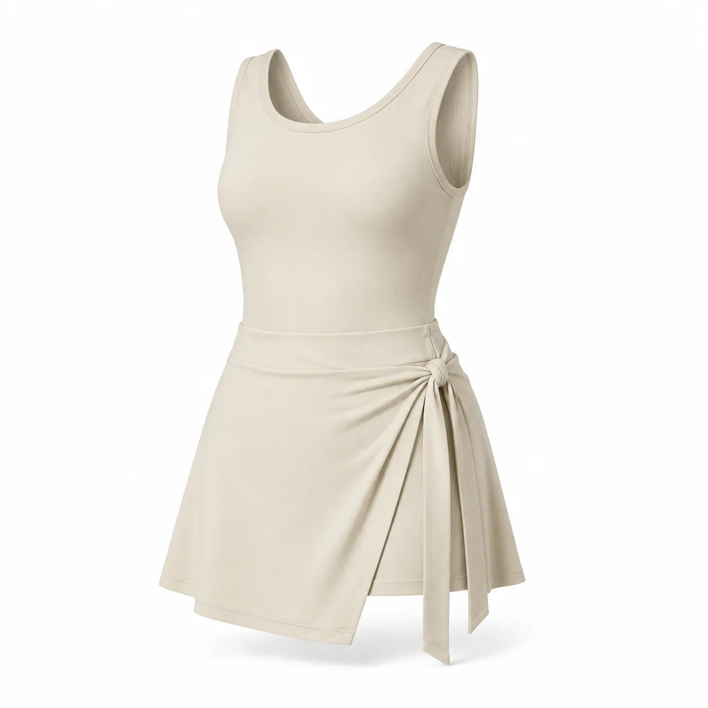 Breakline Wrap Dress