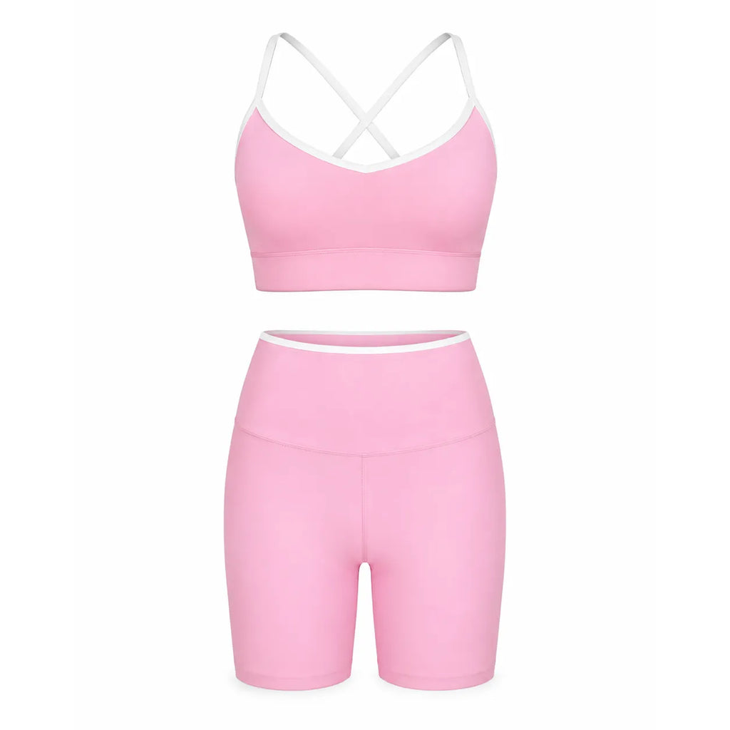 Crossline Short Set