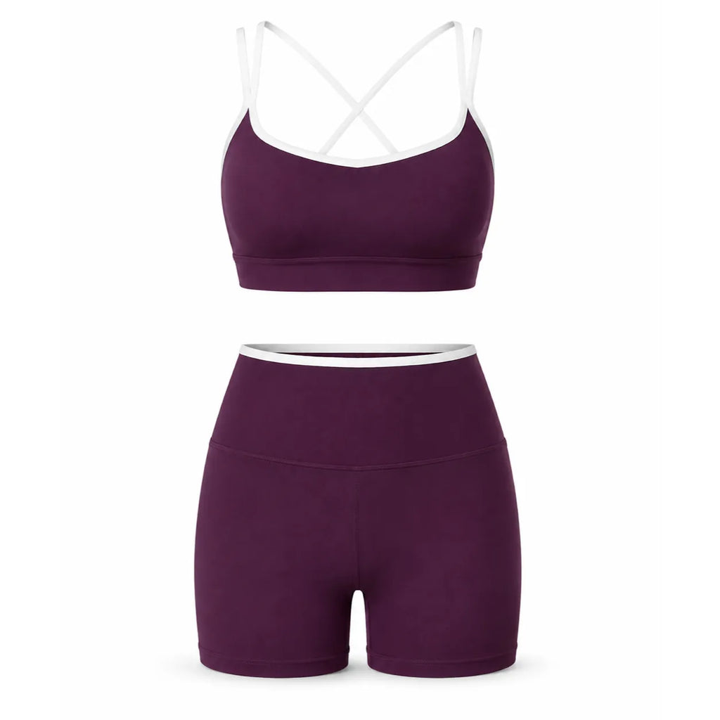 Crossline Short Set