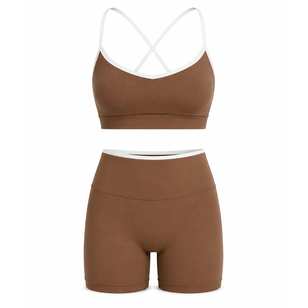 Crossline Short Set