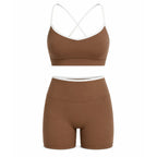 Crossline Short Set