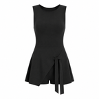 Cutline Tie Dress