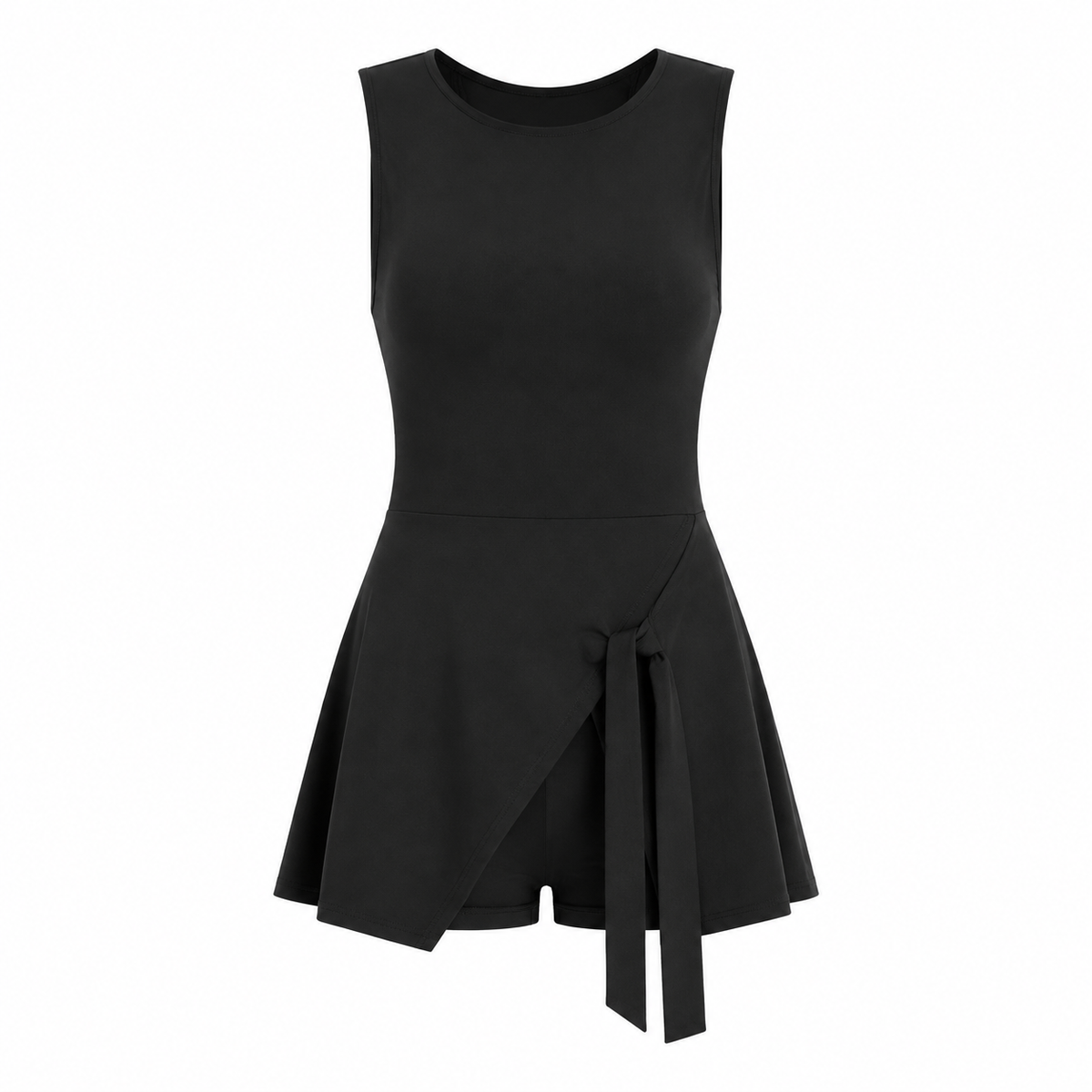 Cutline Tie Dress