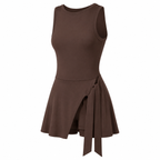 Cutline Tie Dress