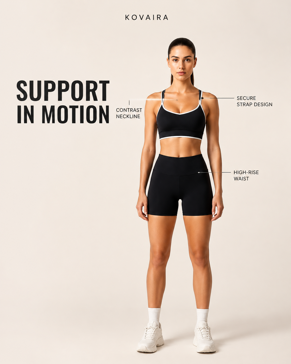 Crossline Short Set