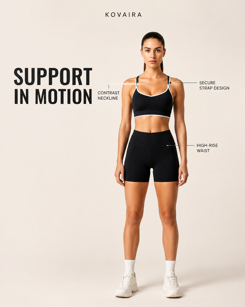 Crossline Short Set