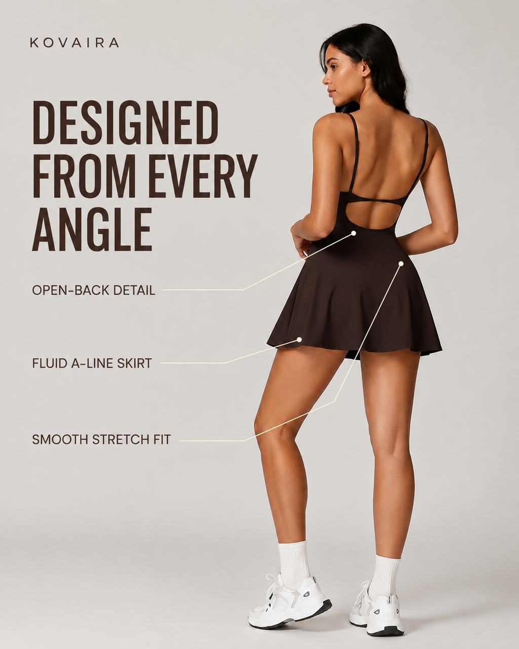 Afterlight Open-Back Dress