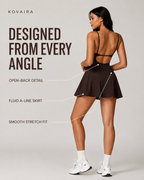 Afterlight Open-Back Dress