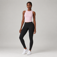 Base Layer Fitted Tank in Pink