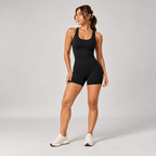 Contour Shortie Bodysuit in Black