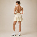 Afterlight Open-Back Dress, back view