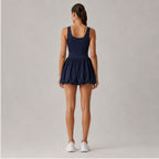Cloudline Bubble Dress, back view