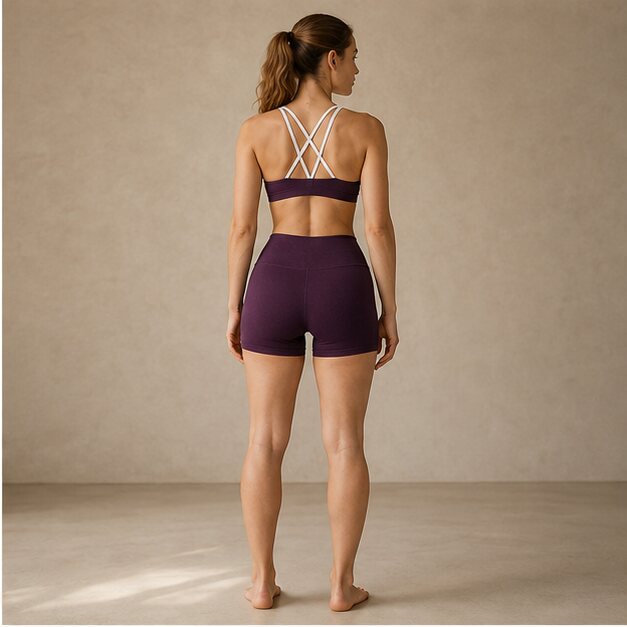 Crossline Short Set, back view